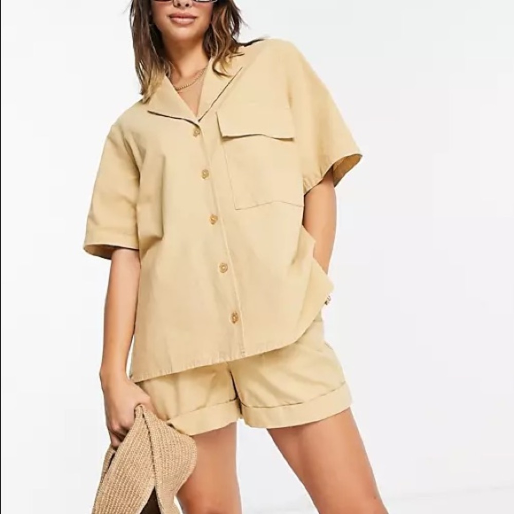 ASOS DESIGN bowling short (set available)